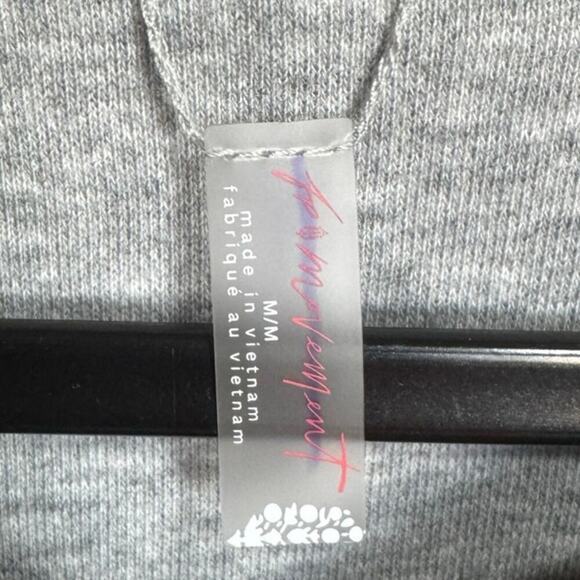 Free People Movement Don’t Back Down Nylon Pullover Hoodie Orange Size Medium - Picture 10 of 13